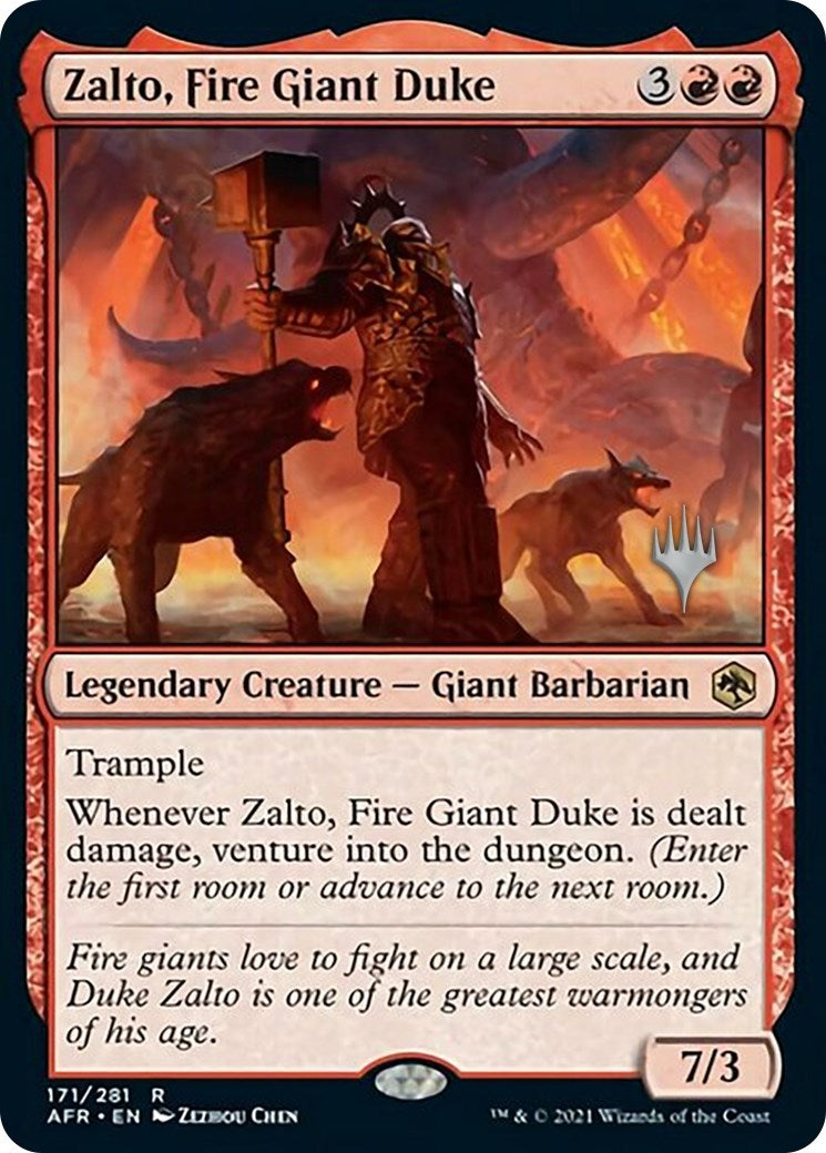 Zalto Fire Giant Duke (171) [PPAFR] - MTG Single
