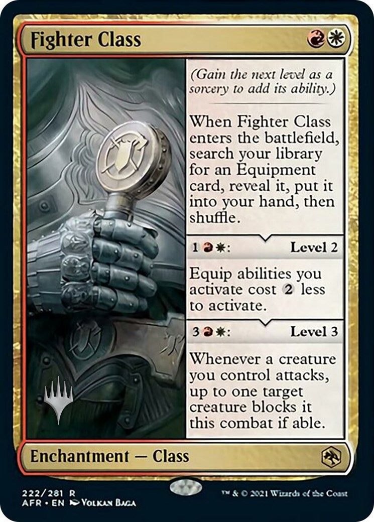 Fighter Class (222) [PPAFR] - MTG Single