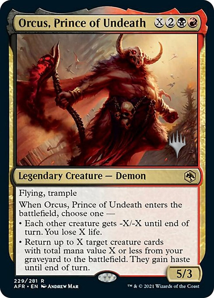 Orcus Prince of Undeath (229) [PPAFR] - MTG Single