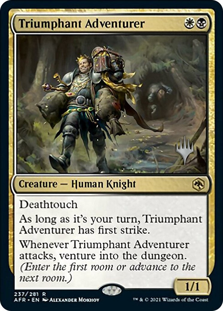 Triumphant Adventurer (237) [PPAFR] - MTG Single