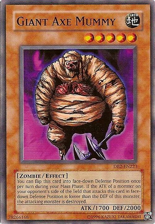 Giant Axe Mummy (2223) - YuGiOh Single