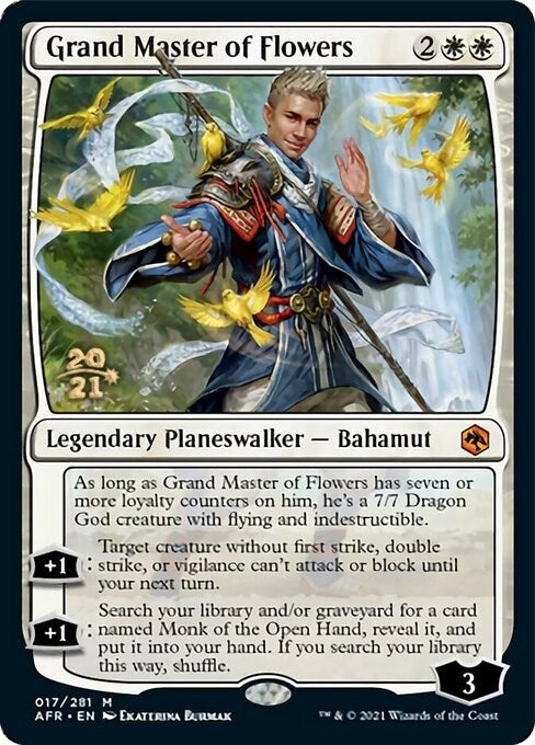 Grand Master of Flowers (17) [PRE] - MTG Single