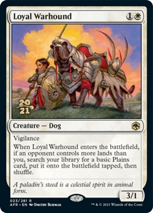 Loyal Warhound (23) [PRE] - MTG Single