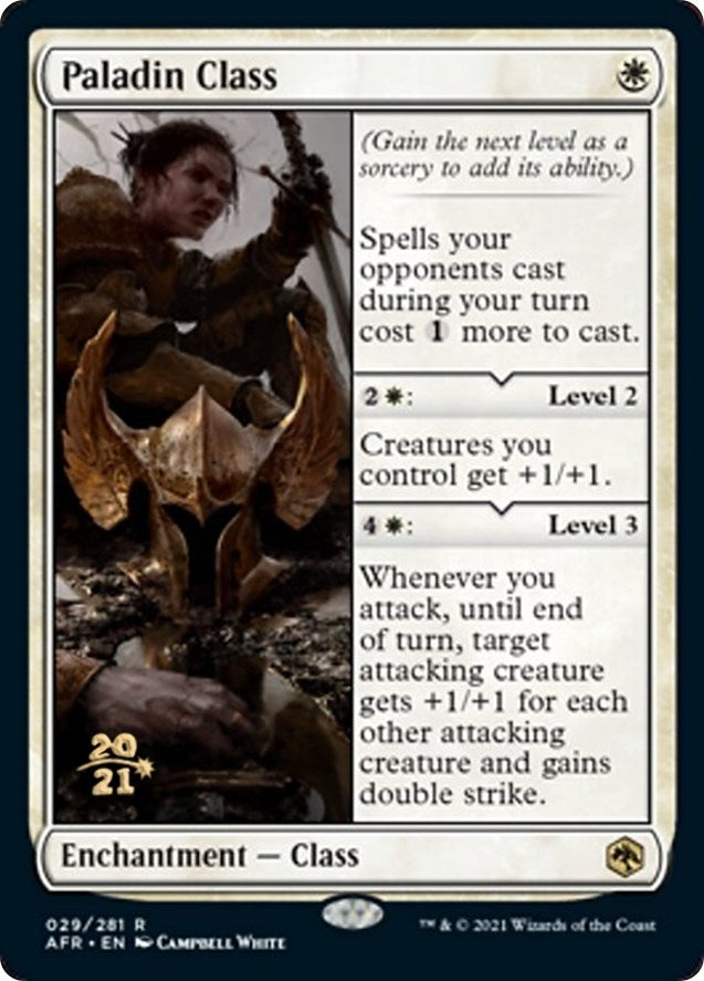 Paladin Class (29) [PRE] - MTG Single