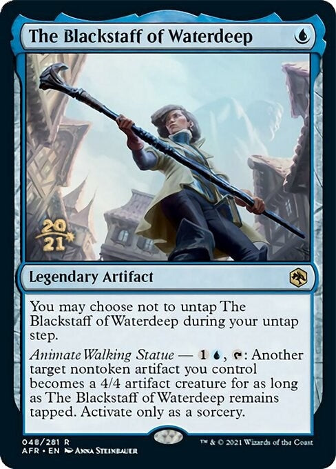 The Blackstaff of Waterdeep (48) [PRE] - MTG Single