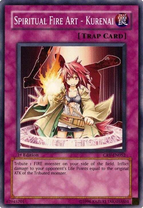 Spiritual Fire Art - Kurenai (52) - YuGiOh Single