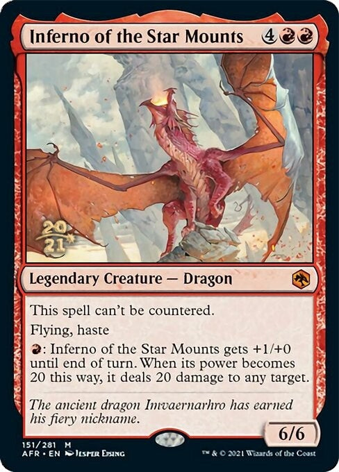 Inferno of the Star Mounts (151) [PRE] - MTG Single