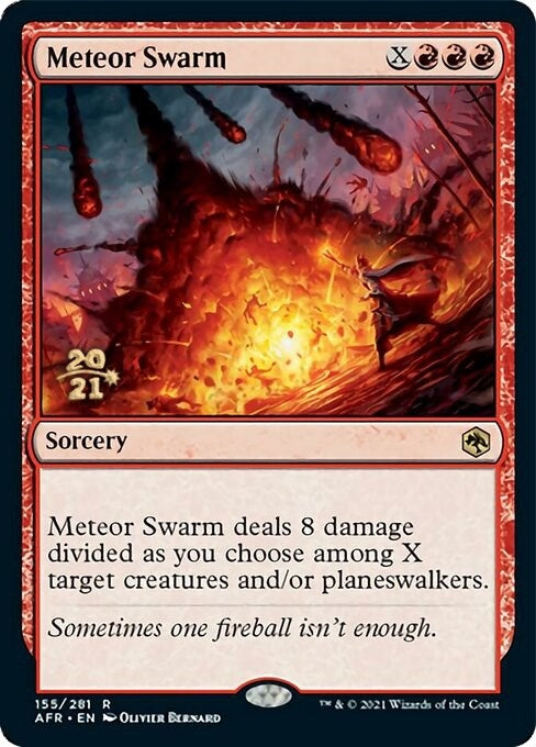 Meteor Swarm (155) [PRE] - MTG Single