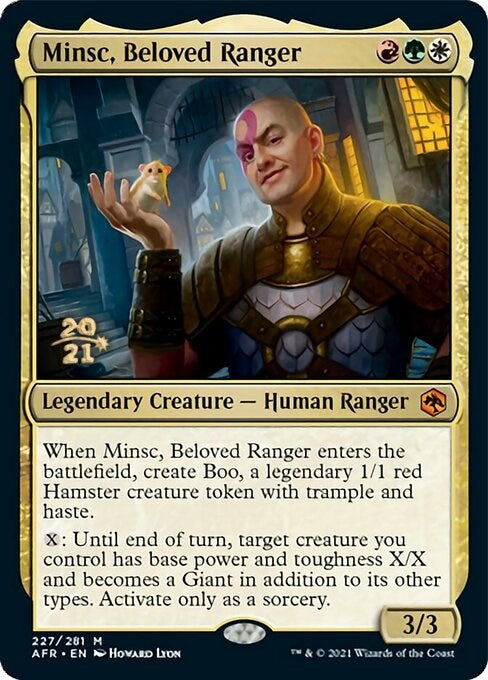 Minsc Beloved Ranger (227) [PRE] - MTG Single