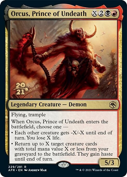 Orcus Prince of Undeath (229) [PRE] - MTG Single