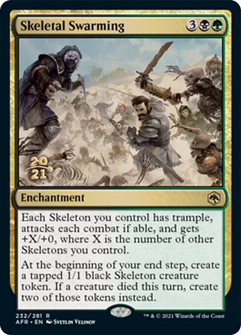 Skeletal Swarming (232) [PRE] - MTG Single