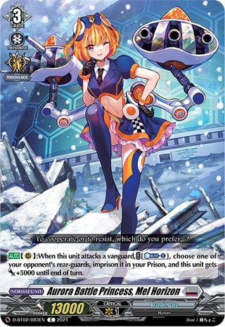 Aurora Battle Princess Mel Horizon (2083) [D-BT02] - Cardfight Vanguard Single