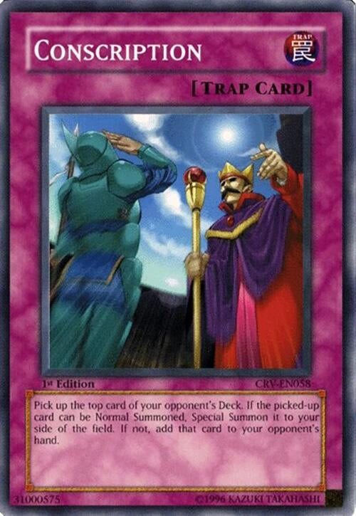 Conscription (58) - YuGiOh Single