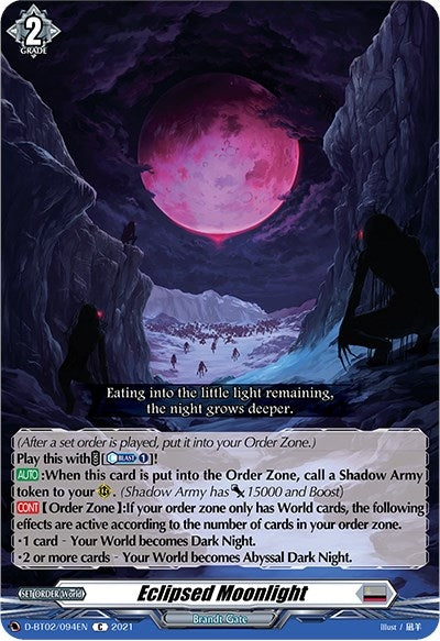 Eclipsed Moonlight (2094) [D-BT02] - Cardfight Vanguard Single