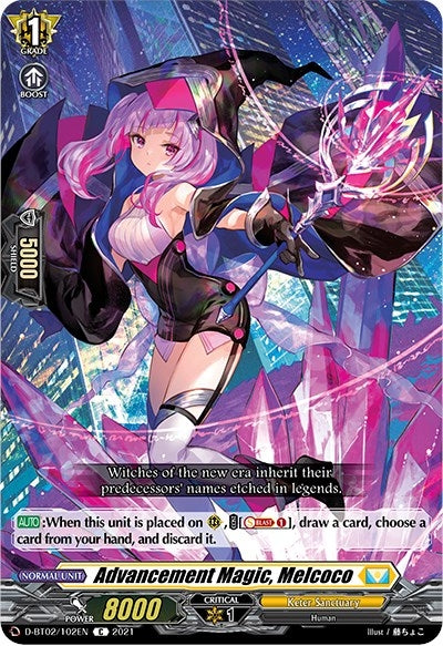 Advancement Magic Melcoco (2102) [D-BT02] - Cardfight Vanguard Single