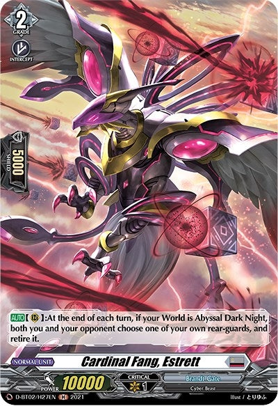 Cardinal Fang Estrett (Holo) (227) [D-BT02] - Cardfight Vanguard Single