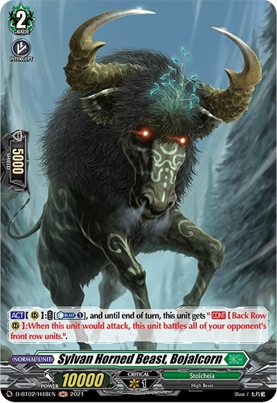 Sylvan Horned Beast Bojalcorn (Holo) (248) [D-BT02] - Cardfight Vanguard Single