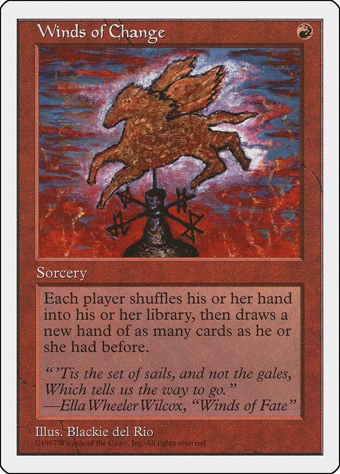 Winds of Change [5ED] - MTG Single