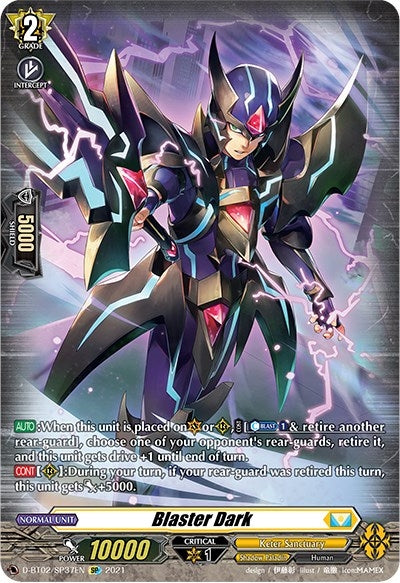 Blaster Dark (SP) (237) [D-BT02] - Cardfight Vanguard Single