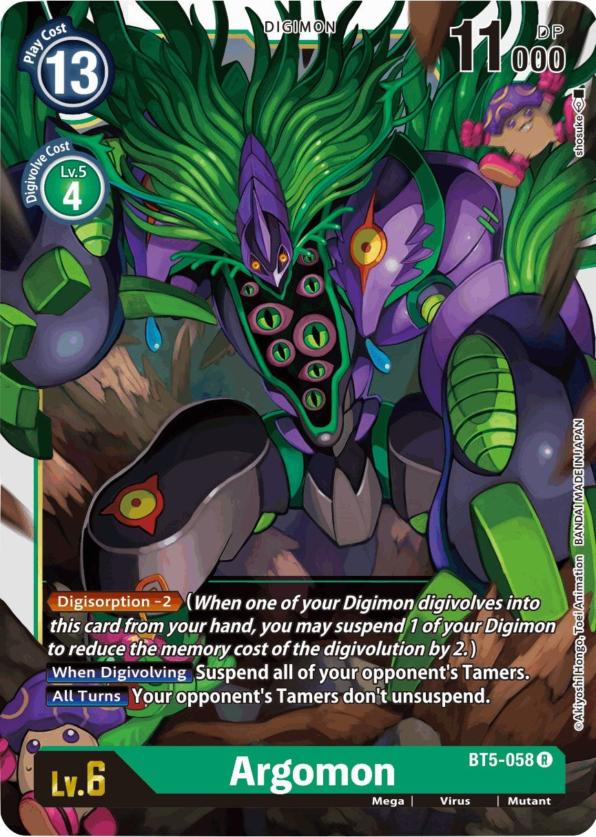 Argomon (5058) [BT05] - Digimon Card Game Single