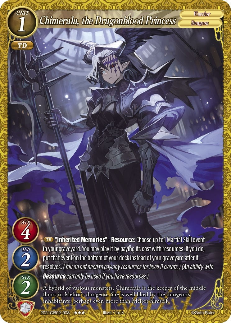 Chimerala the Dragonblood Princess (2021) [GB02] - Gate Ruler Single
