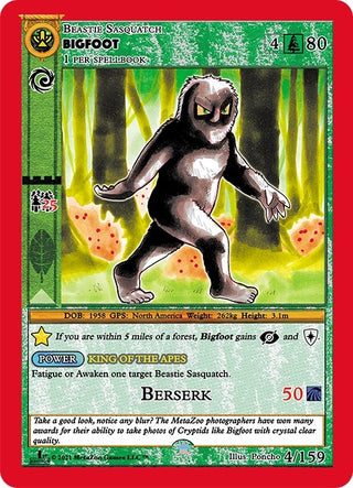 Bigfoot (4) (CNFE) - MetaZoo Single