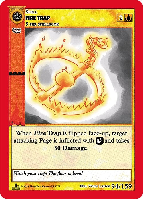 Fire Trap (94) (CNFE) - MetaZoo Single