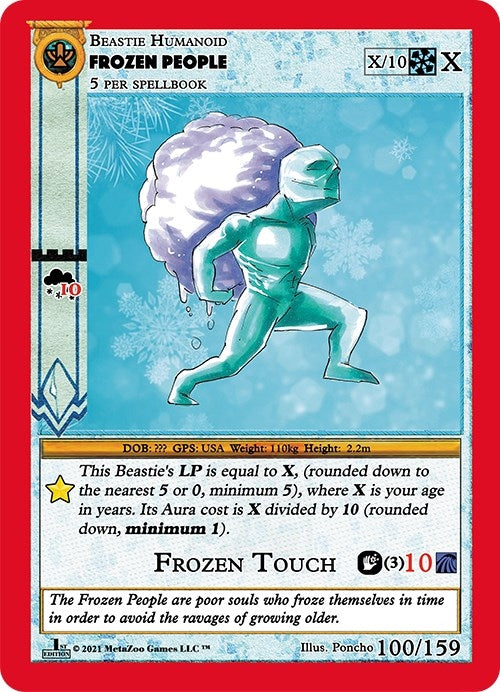 Frozen People (100) (CNFE) - MetaZoo Single
