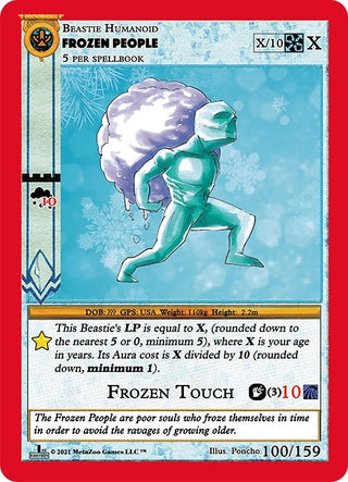 Frozen People (100) (CNFE) - MetaZoo Single