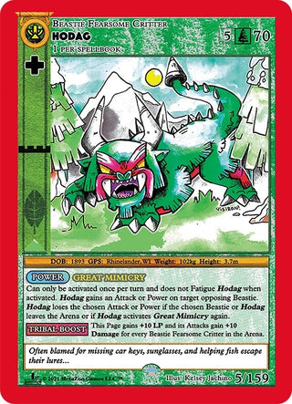 Hodag (5) (CNFE) - MetaZoo Single