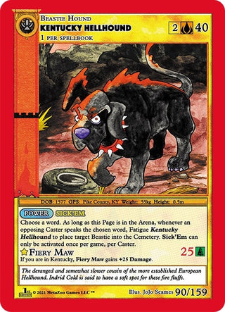 Kentucky Hellhound (90) (CNFE) - MetaZoo Single