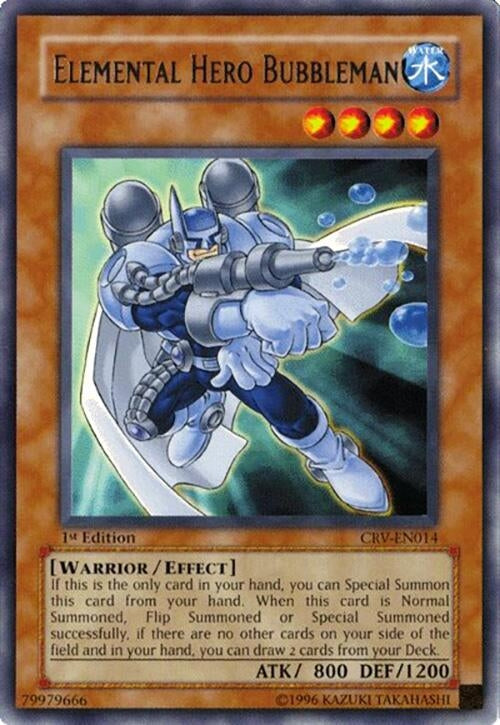 Elemental Hero Bubbleman (14) - YuGiOh Single