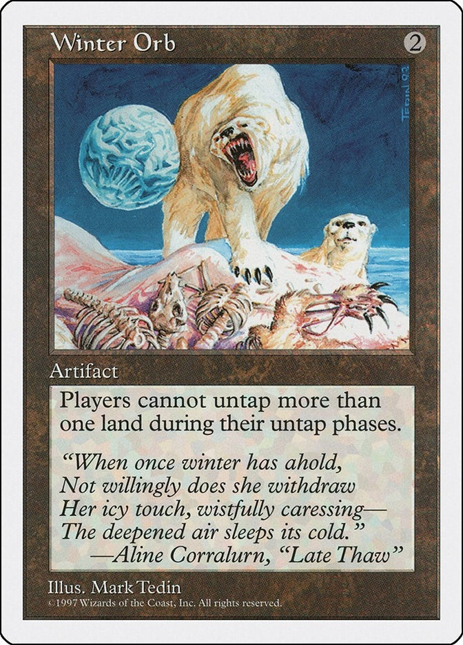 Winter Orb (408) [5ED] - MTG Single