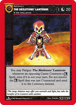 The Skeletons’ Lanterns (52) (CNFE) - MetaZoo Single