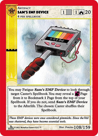 Sam’s EMF Device (108) (CNFE) - MetaZoo Single