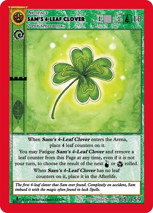 Sam’s 4-Leaf Clover (65) (CNFE) - MetaZoo Single