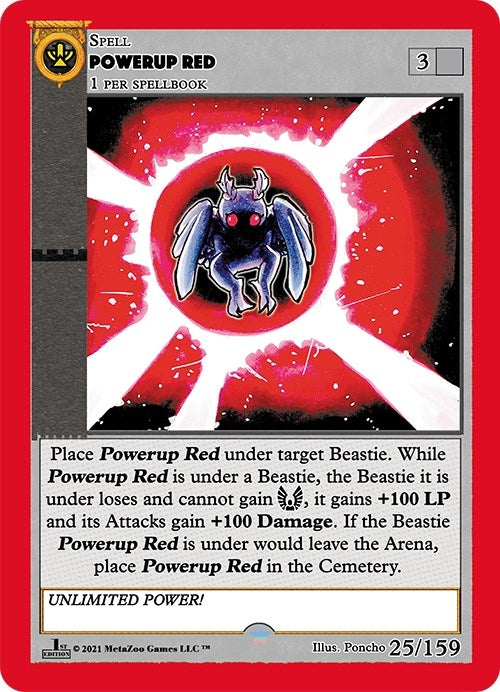 Powerup Red (25) (CNFE) - MetaZoo Single