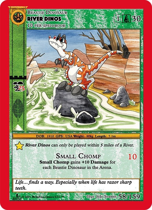 River Dinos (58) (CNFE) - MetaZoo Single