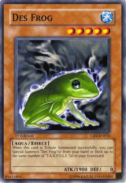 Des Frog (26) - YuGiOh Single