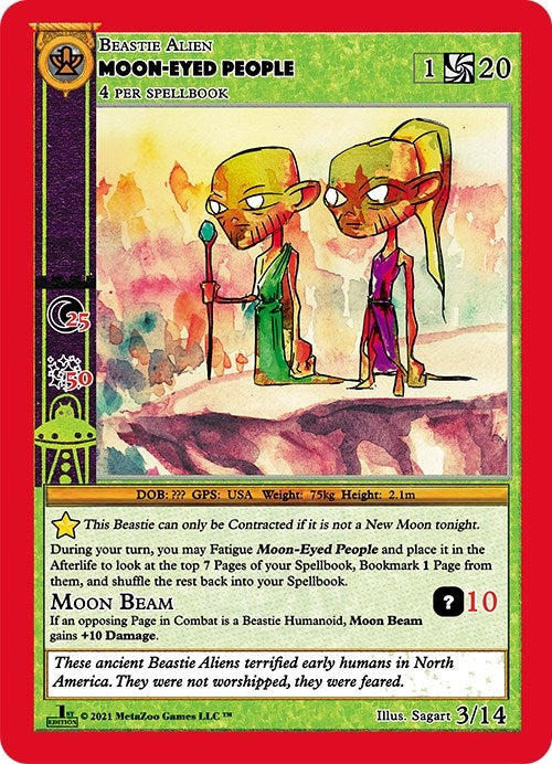 Moon-Eyed People (3) (CNFE-RE) - MetaZoo Single