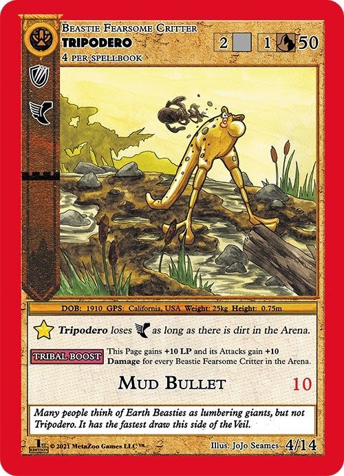Tripodero (4) (CNFE-RE) - MetaZoo Single