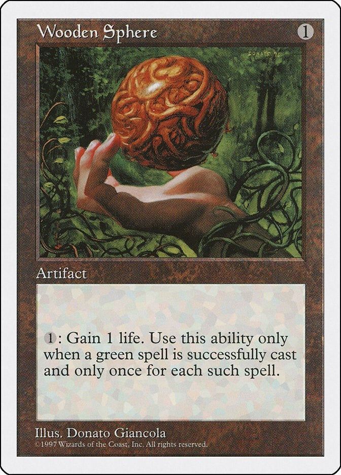 Wooden Sphere [5ED] - MTG Single