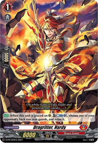 Dragritter Hardy (9) [D-PR] - Cardfight Vanguard Single