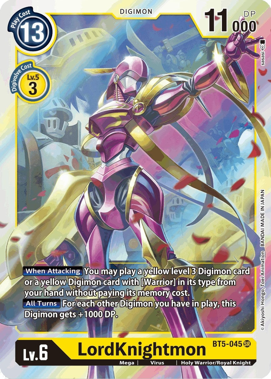 LordKnightmon (5045) [BT05] - Digimon Card Game Single