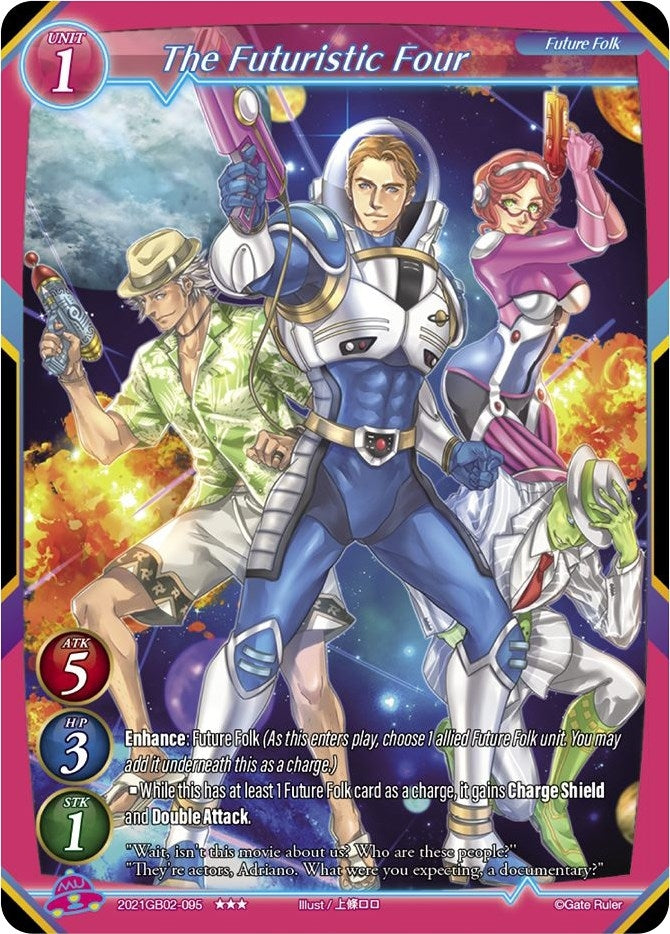 The Futuristic Four (2021) [GB02] - Gate Ruler Single