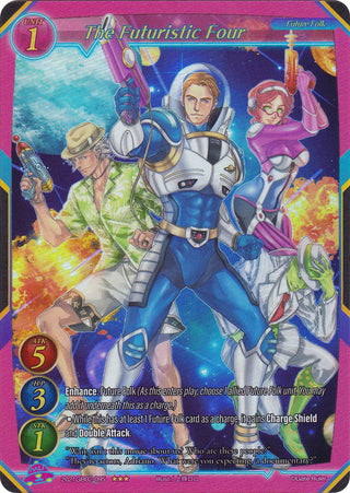 The Futuristic Four (Extended Art) (2021) [GB02] - Gate Ruler Single