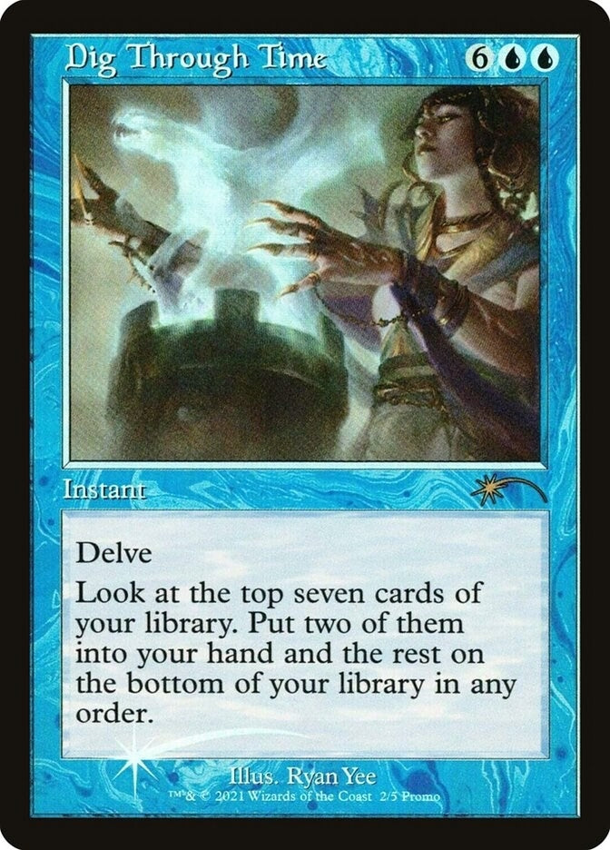 Dig Through Time (Retro Frame) (2) [WPN] - MTG Single
