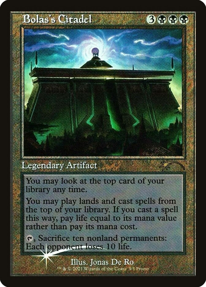 Bolas’s Citadel (Retro Frame) (3) [WPN] - MTG Single