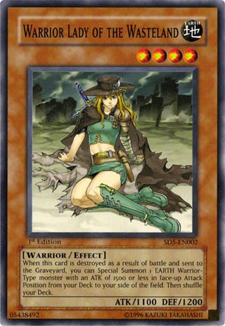 Warrior Lady of the Wasteland (5002) - YuGiOh Single