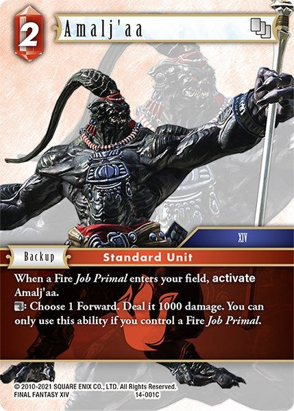 Amalj’aa (14) [OP14] - Final Fantasy TCG Single